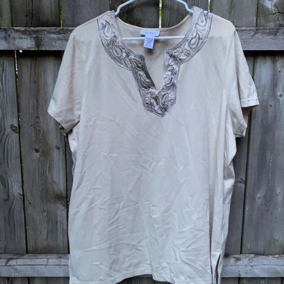 Avenue Tan top sz. 18/20 - Picture 1 of 2